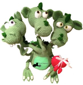 Dragón de ©IlDikko Brutus-Brian-Boris Dragón de ©IlDikko Brutus-Brian-Boris